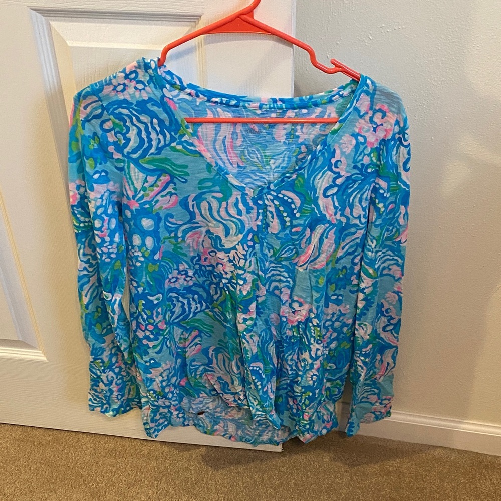 Lilly Pulitzer Etta Long Sleeve Size Small EUC